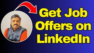 How to get Job Offers Using LinkedIn In Bound Job Search Process | Career Talk With Anand