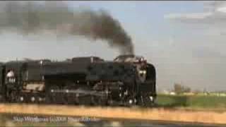preview picture of video 'UP844 100thAnniv Denver Post Cheyenne Frontier Days-TrainRun'