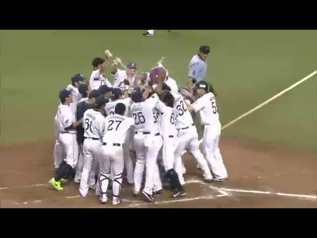 【10回裏】サヨナラ弾!! ライオンズ・中村26号3ランで試合を決めた!! 2015/7/14 L-E