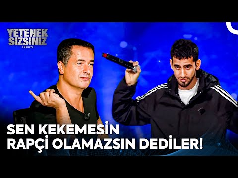 Kekeme Rapçi Ayhan Öztürk Performansıyla Hayran Bıraktı! | Yetenek Sizsiniz Türkiye