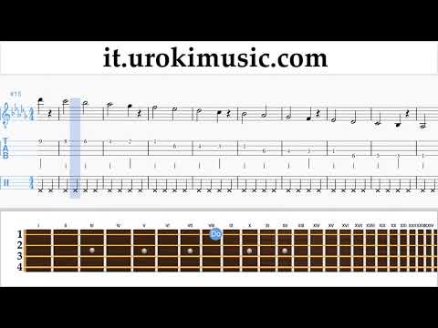Corso di Banjo (Tenore Irlandese) Ozuna - Dile Que Tu Me Quieres Tablature Tab Parte#1 Esercita um