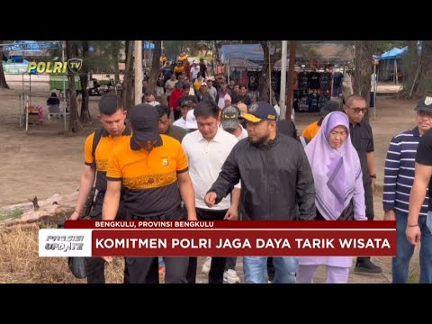 PRESISI UPDATE: POLDA BENGKULU BERSIH BERSIH PANTAI PANJANG 19/04/2025 21.00