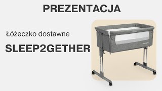Přístavná postýlka Caretero Sleep2gether Grafit