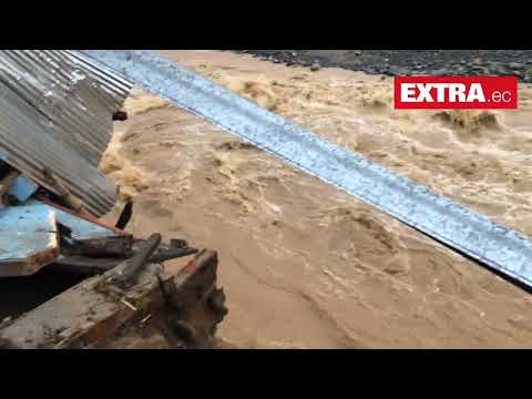 Echeandía sufre los embates de las lluvias y el desbordamiento de ríos