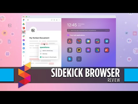 A Productivity Web Browser? Sidekick Browser Review