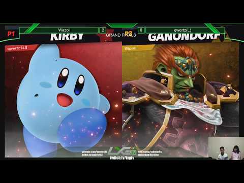 Smash Ultimate @ LXG - GRAND FINALS - qwertz143 (Kirby) vs Wazoli (R.O.B./Captain Falcon/Ganondorf)