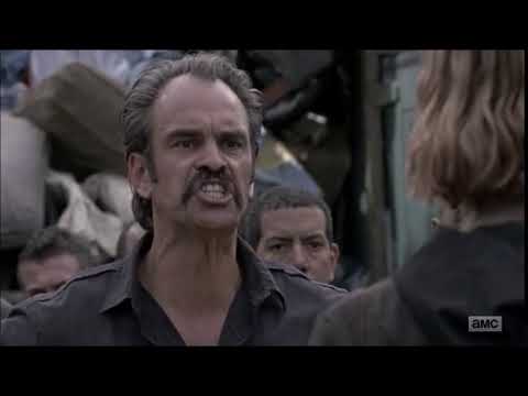 The Walking Dead 8x10- Simon's BULLSHIT Moment