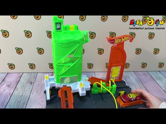 Игровой набор Hot Wheels Станция для заправки автомобилей - видео