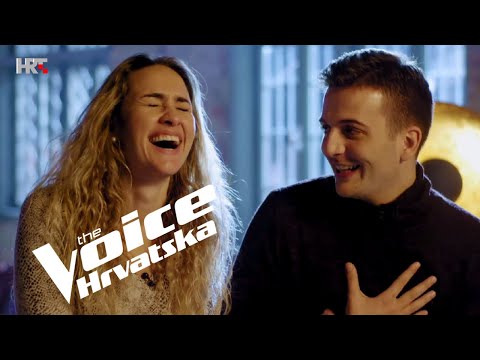 Maria Florencia and Josip preparing for the battle | Battles | The Voice Croatia | Season 3
