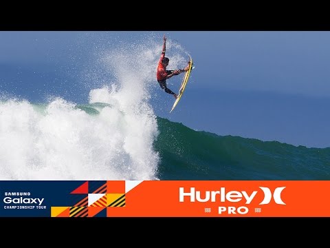 Gabriel Medina Attacks the Perfect Wave - Hurley Pro at Trestles 2016