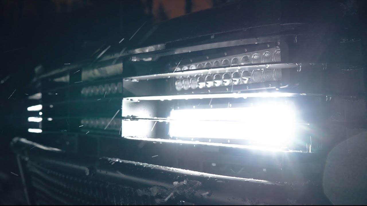 Бешеная оптика, блокировка и силовой бампер на Фронтеру.