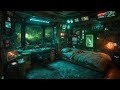 Deep Green Space Mission Soundplay With Typing Computer Chirps Purring Space Sounds 10 Hrs