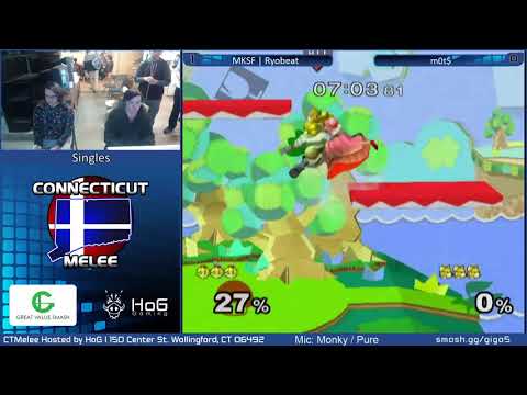 GIGAHOG #5 MKSF | Ryobeat (Peach) vs m0t$ (Fox)