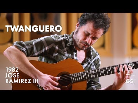 Twanguero performs Merle Travis' "Blue Smoke" on a 1982 Jose Ramirez "1a European Nylon String"