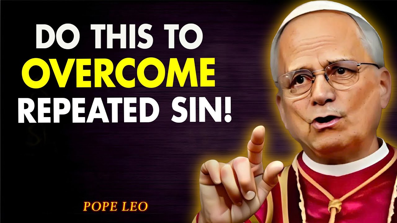 ⚠️POPE LEO XIV REVEALS: HOW TO STOP SINNING OVER AND OVER AGAIN?