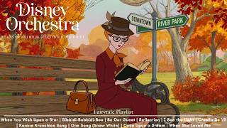 Quiet Autumn Afternoon Reading a Book | Disney Symphony Collection for Work & Concentration 🍂