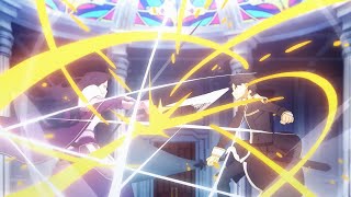 Sword Art Online: Alicization - Kirito and Eugeo vs Fanatio