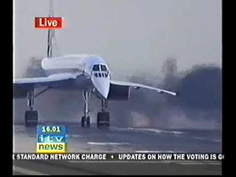 Concorde's Last Commercial Flights - ITN Live Coverage - 24th October 2003