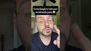 How to Rank your social posts on Google 😲