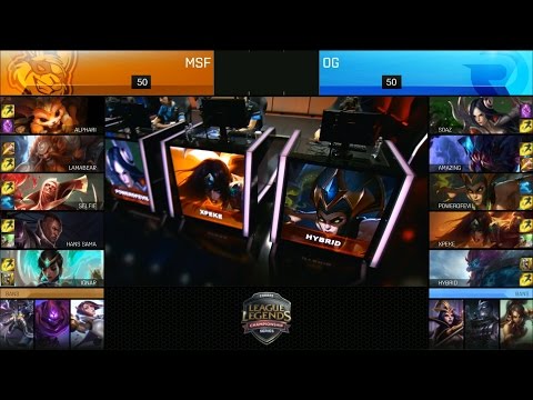 MSF vs OG Game 2 Highlights - MISFITS vs ORIGEN 2017 EULCS PROMOTION TOURNAMENT