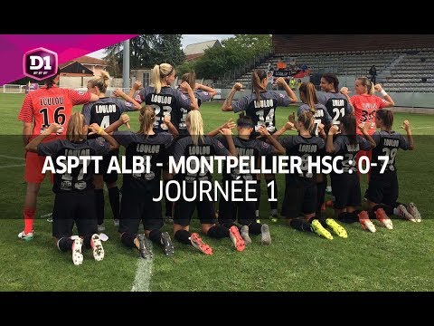 J1 :  ASPTT Albi - Montpellier HSC (0-7), le résumé