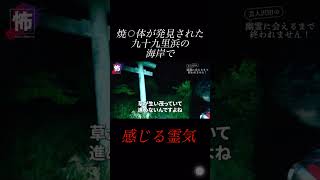 鳥肌が止まらない…噂の心霊海岸を深夜に捜索した結果 #心霊スポット #怖い動画 #怖チャンネル