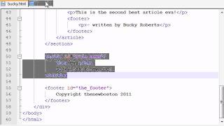 HTML5 Tutorial - 12 - Making Everything Pretty