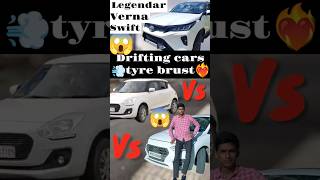 3 Mafia😈Fortuner tyre Brust😱Drift success💨❤️‍🔥 #fortuner #swift #modified #fire #verna #scorpio #up