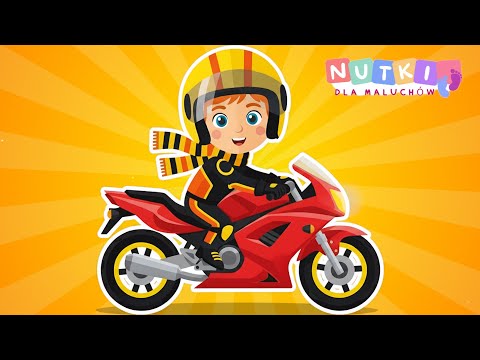 MOTOREK I OLEK - Piosenka Dla Dzieci🏍️💨🏍️| NutkiDlaMaluchów |
