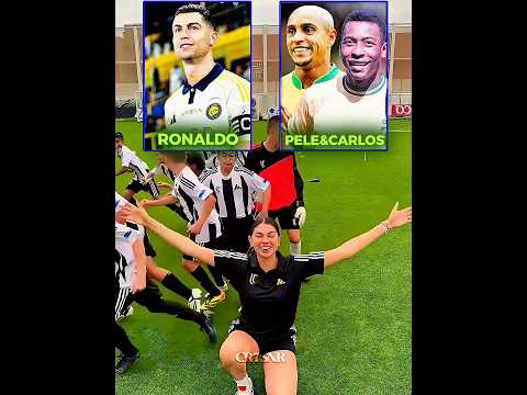 The Kids choose wisely 🤔 #ronaldo #football