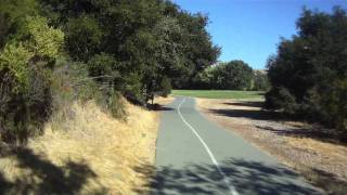 Lafayette Reservoir Part 2 Bicycle Helmet Camera ContourHD 1080p