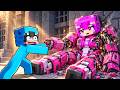 SALVÉ a la CHICA TRANSFORMER en Minecraft!