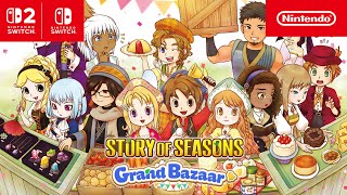  STORY OF SEASONS: Grand Bazaar – Launch Trailer