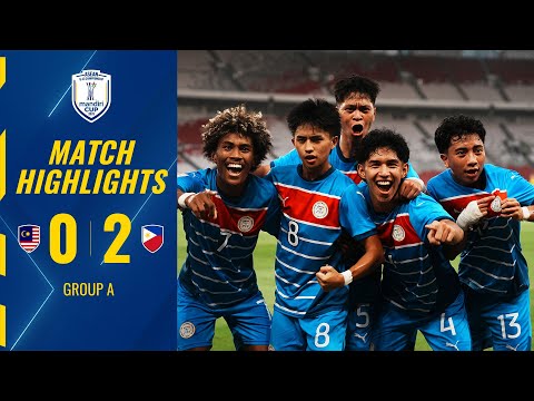 🇲🇾 MALAYSIA 0-2 PHILIPPINES 🇵🇭 | #MANDIRICUP2025 HIGHLIGHTS