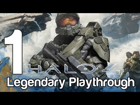 Halo 4 - Gameplay Part 1 - Dawn (Legendary, 1080p) | WikiGameGuides