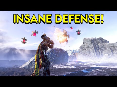 Insane Helldivers 2 Automaton Defense Mission!