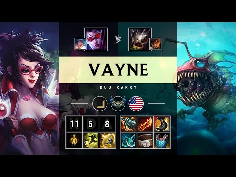 Vayne ADC vs Kog'Maw - NA Challenger Patch 25.15