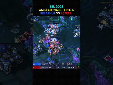 Kelazhur vs Astrea-ESL 2023 AM Regionals-Grand Finals-Highlight 30 #shorts #starcraft #starcraft2