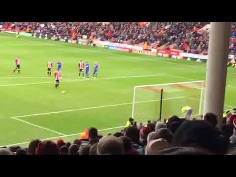 Billy sharp pen sufc vs Leeds 2-1