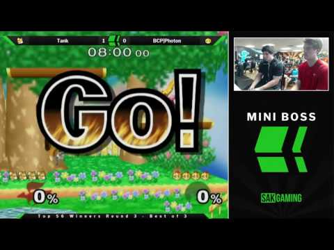 Mini Boss Top 56 Winners Round 3 - Tank (Fox) vs Photon (Peach)