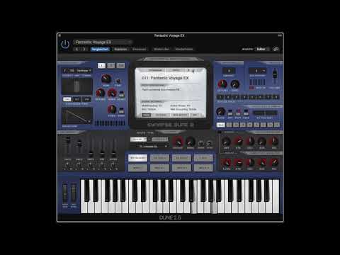 Dune 2.5 (synapse audio) demo version - some presets of this software synthesizer
