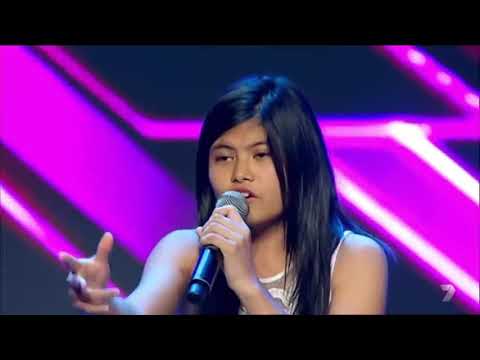 VERY SHY GIRL Marlisa Gets STANDING OVATION! - "Never Be The Same" - X Factor Australia