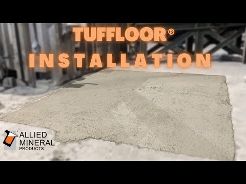 TUFFLOOR® Installation | Allied Mineral Products