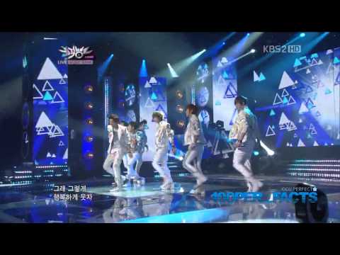 [HD] 121026 100% - Bad Boy (Music Bank)