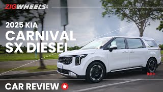 2025 Kia Carnival SX Diesel Review | Zigwheels.Ph
