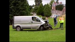 preview picture of video 'Van Crash - Banchory - 09/08/2006'