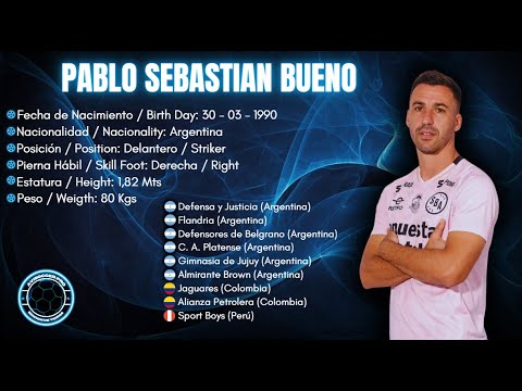 Pablo Bueno #9 // Delantero - Striker // Sport Boys 2024