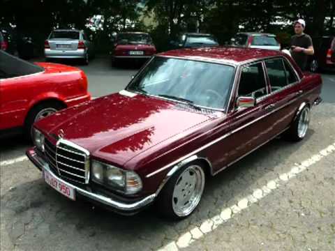 Mercedes Benz w123 V8 Oldschool Mercedes Tuning.// Beetlestylez