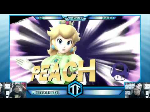 TechCity5 SSB4 - BasedGod (Fox, DonkeyKong) vs. Orly (Peach)