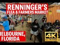 Renninger S Flea Farmers Market Melbourne Florida 4K Walking Tour Every Aisle